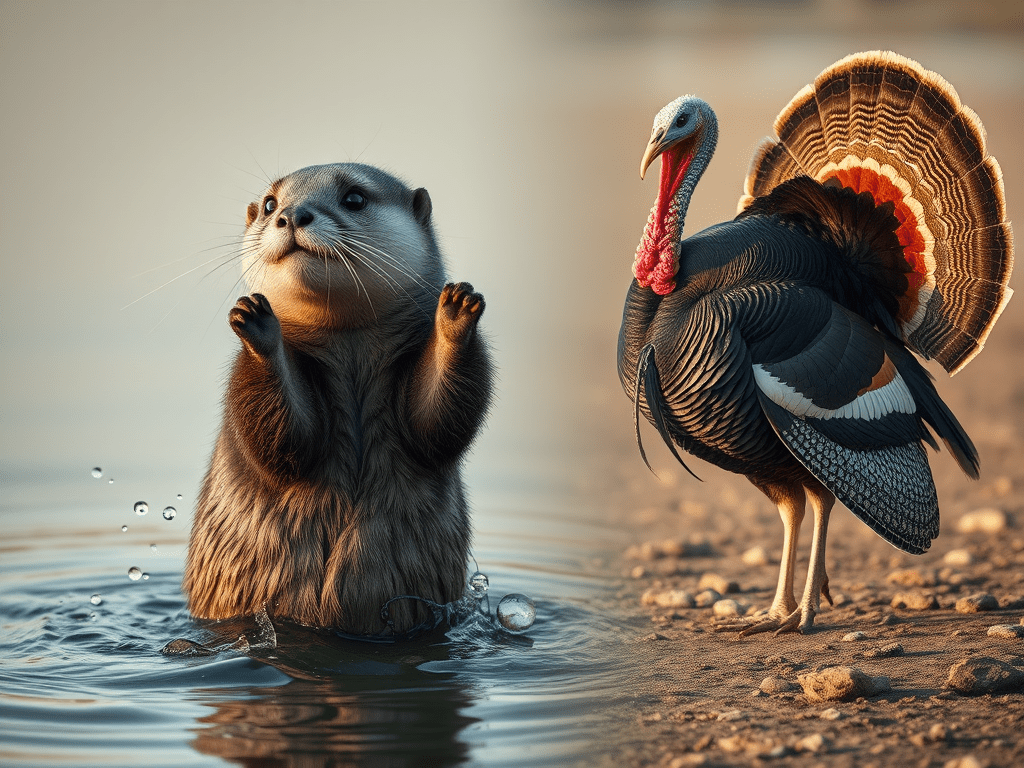 A Magia da Lontra e do Peru: Ensinos&nbsp;Totêmicos